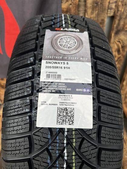 LASSA 205/55/16 91H SNOWAYS 5