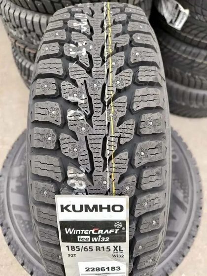 Kumho 185/65/15 92T WinterCraft Ice WI32 ошип