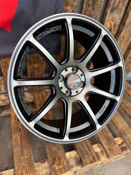 Stuttgart 7.5*17 4/98 ET30 d58.6 ANZ-9024 Matte BMF Black varnish