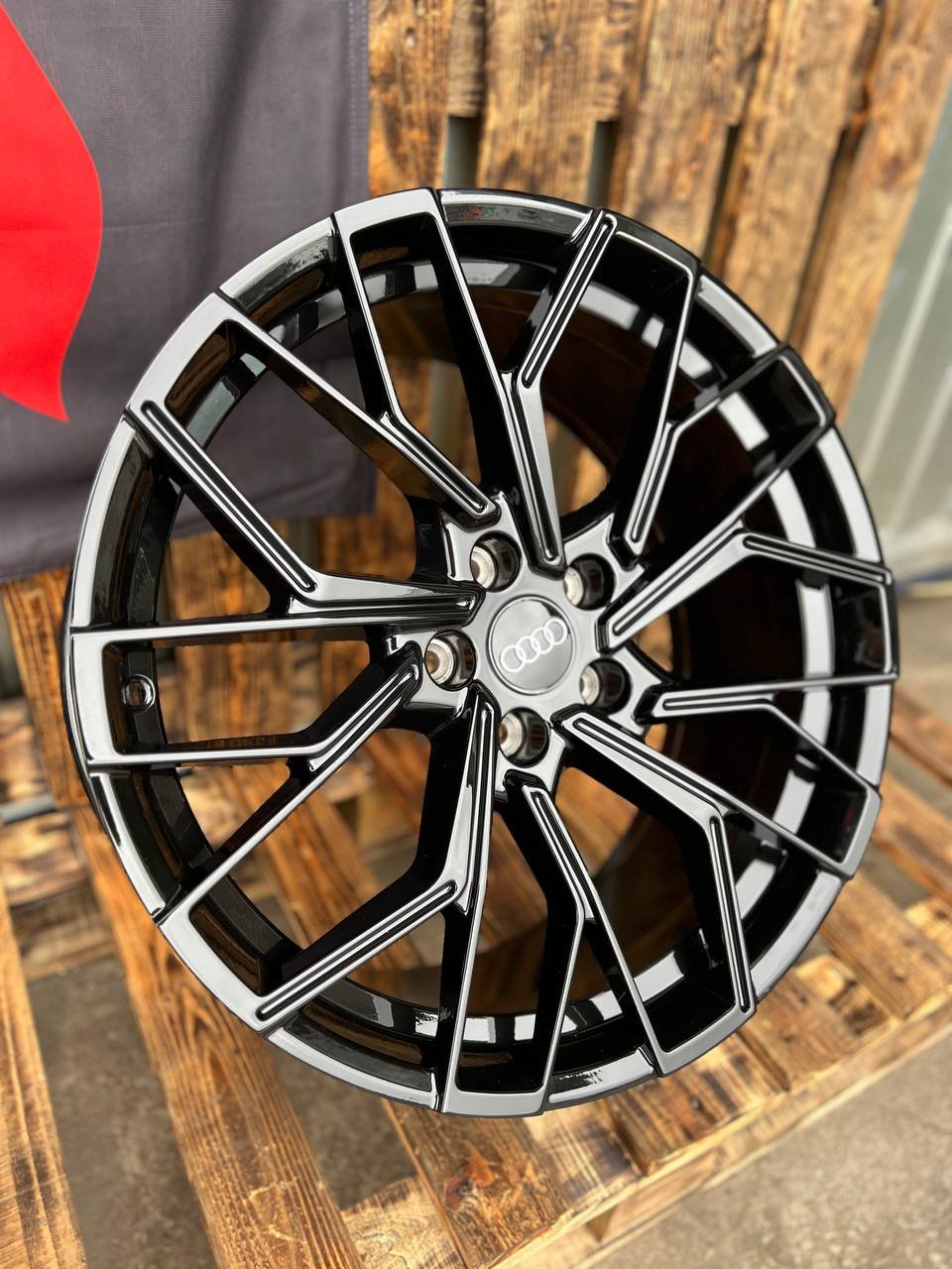 Stuttgart 8.5*19 5/112 ET35 d66.6 TS-0466 Black