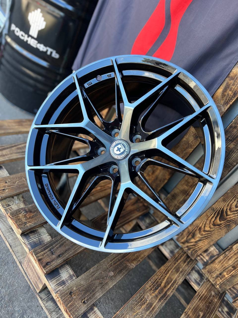 19" 5*114,3 8,5 ET35 67,0 ANZ-0469 BMF Black varnish