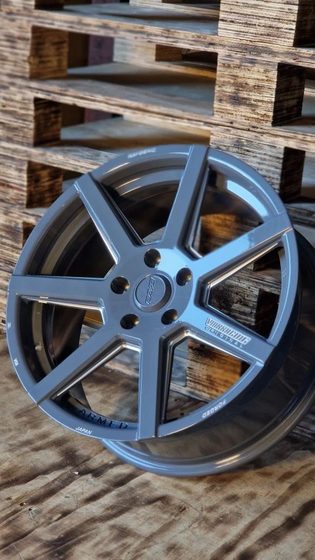 Stuttgart 8.0*18 5/114.3 ET35 d67.1 ANZ-7103 Nano Grey Miling Iskription Flow Forming