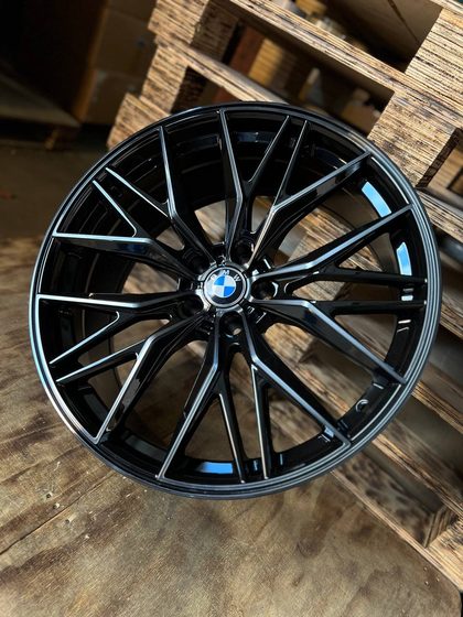 Stuttgart  8.5*20 5/112 ET25 d66.45 ZB-3095 BMF Black Varnish