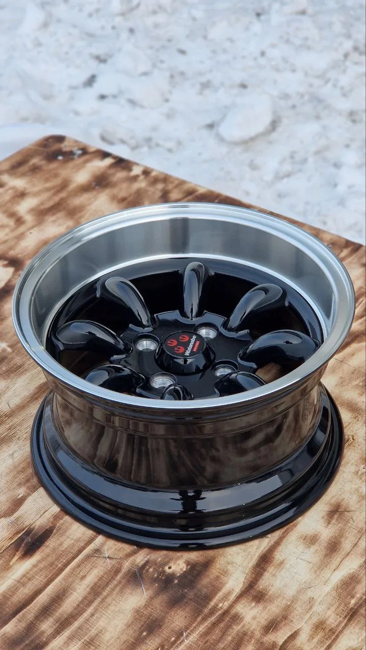 Stuttgart 7.0*13 4/98 ET-7 D58.6 ANZ-8136 Black ML(WATANABE RS)