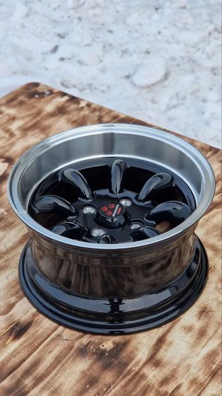 Stuttgart 7.0*13 4/98 ET-7 D58.6 ANZ-8136 Black ML(WATANABE RS)