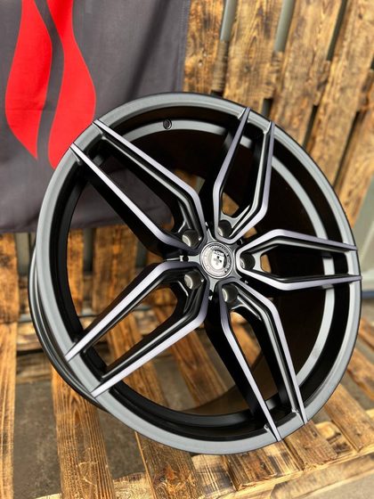 Stuttgart 8.5*20 5/114.3 ET35 d67.1 TS-5521 Matte BMF Black varnish