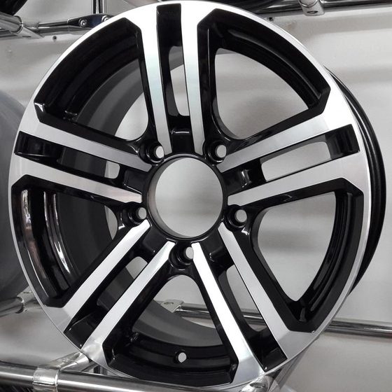 K&K Палладика 7.0*16 5/139.7 ЕТ5 d110.1 Алмаз-черный