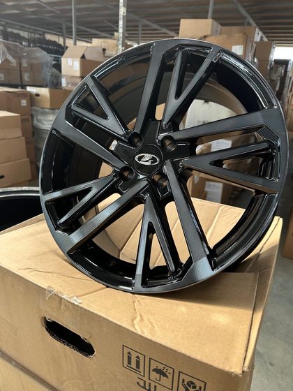 Stuttgart 7.0*17 4/98 ET30 d58.6 ANZ-5666 BMF Black Varnish